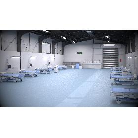 Temporary Hospital Ward 3D